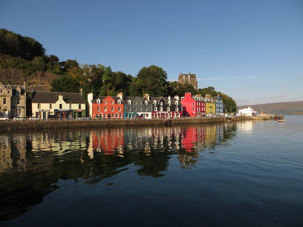 tobermory, mull, scotland