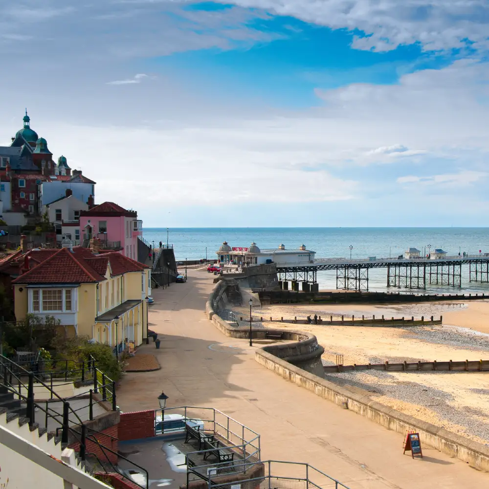 Beach cottages in Norfolk