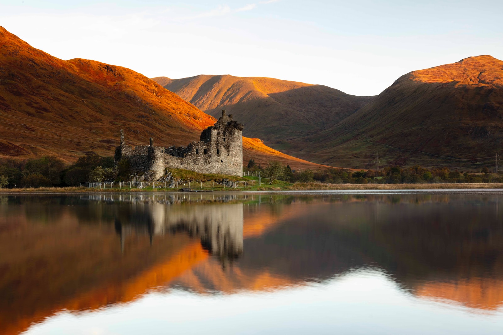 Kilchurn Castle is a ruined structure on a rocky peninsula at the northeastern end of Loch Awe, in Argyll and Bute, Scotland